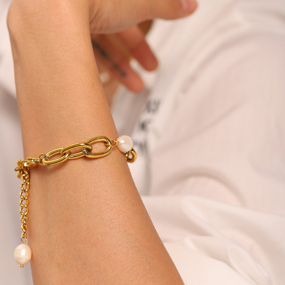 Bracelet de perles d'eau douce – Intemporel et raffiné | Twinolo