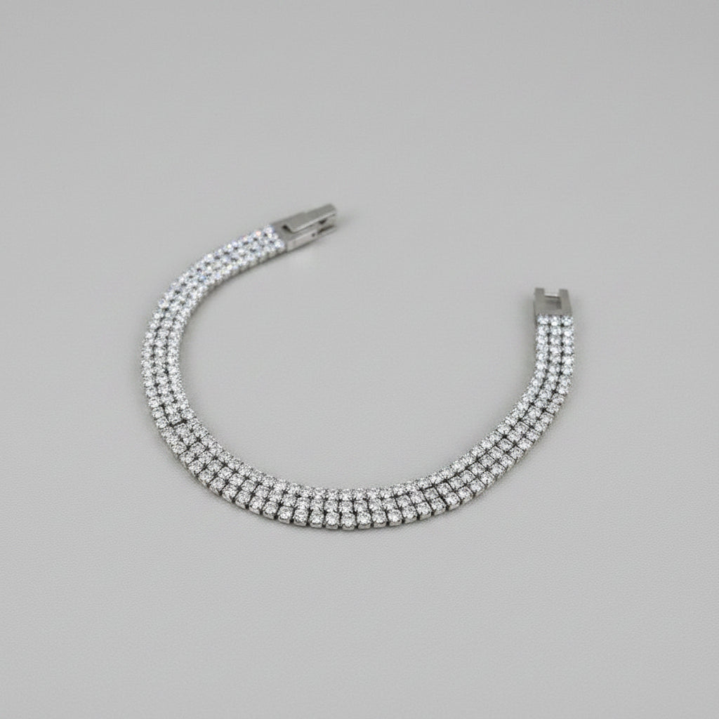 Bracelet Tennis avec Zirconium – Élégant & Raffiné | Twinolo