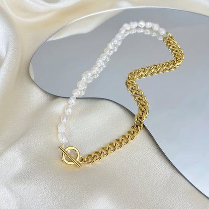 Fijne Ketting met Zoetwaterparels – Klassiek Design | Twinolo