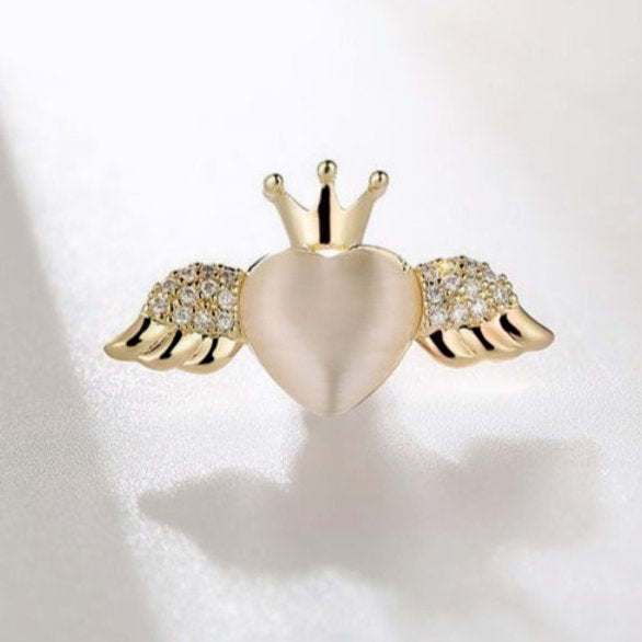 Broche - Elegante Broche met Kristallen | Twinolo