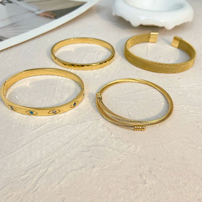 Bangle met Oogmotief – Beschermend & Stijlvol | Twinolo
