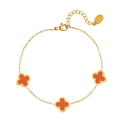 Armband met Drie Klavertjes – Symbool van Geluk | Twinolo