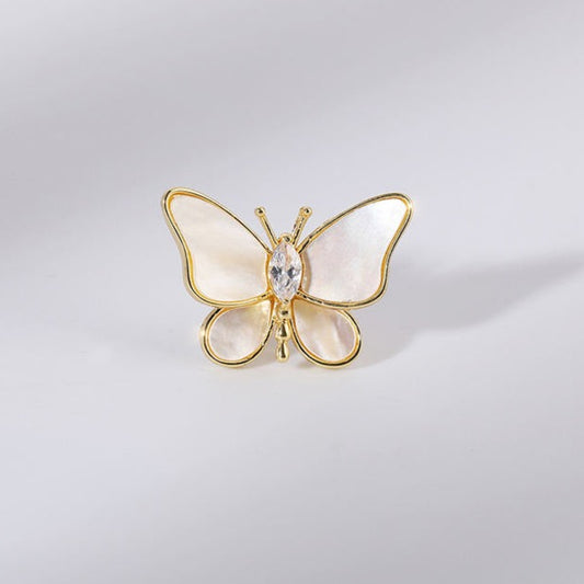 🦋 Vlinderbroche - Elegante Broche met Kristallen | Twinolo