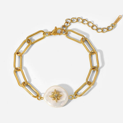 Armband met Parel & Ster – Speels & Elegant | Twinolo