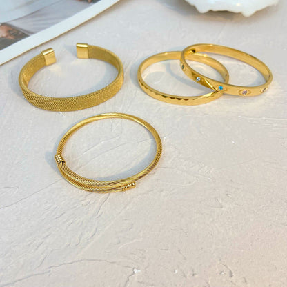 Bracelet Jonc Flexible – Minimaliste & Moderne | Twinolo