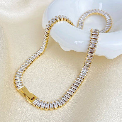 Collier Tennis – Étincelle Intemporelle | Twinolo