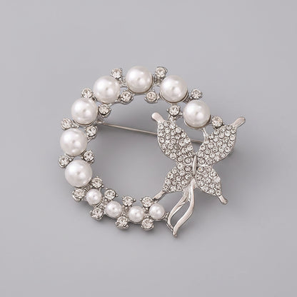 🦋 Broche Papillon - Broche Élégante avec Perle | Twinolo
