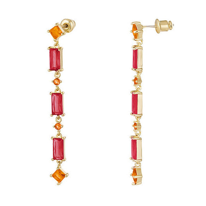 Boucles d'Oreilles Tendance avec Zirconium – Éclat Intemporel | Twinolo