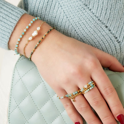 Bracelet délicat avec perle – Doux & Élégant | Twinolo