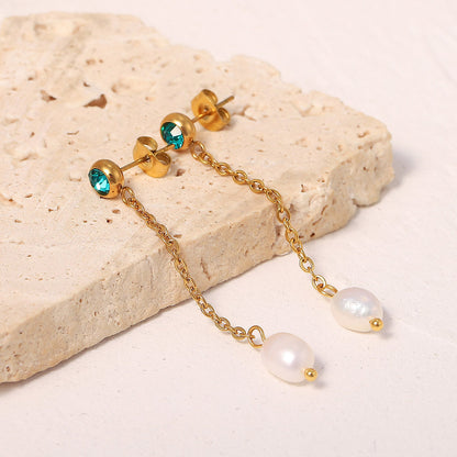 Boucles d'oreilles perles et brillance – Design intemporel | Twinolo