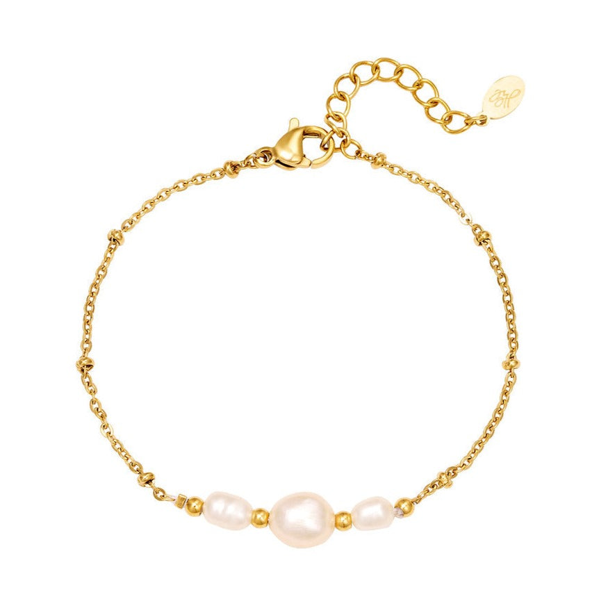 Bracelet délicat avec perle – Doux & Élégant | Twinolo
