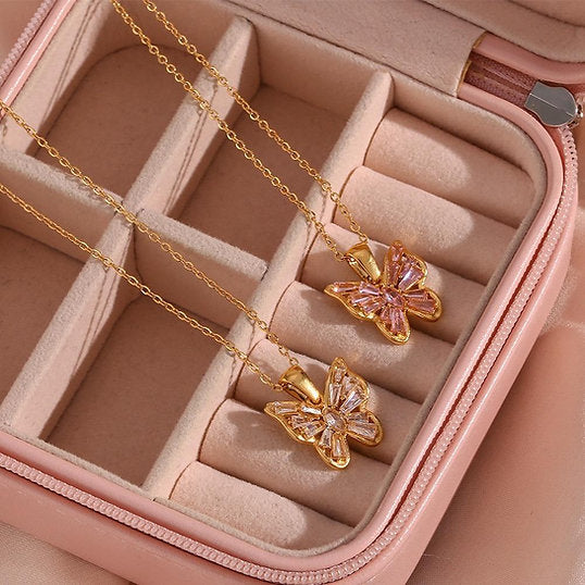 Ketting met Vlinderhanger – Speels & Elegant | Twinolo