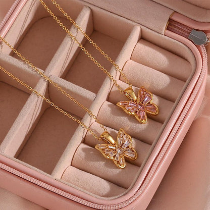 Ketting met Vlinderhanger – Speels & Elegant | Twinolo