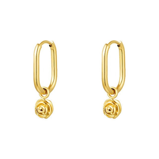 Boucles d'oreilles rose – Féminin & Romantique | Twinolo