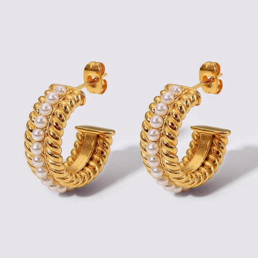 Mini Hoops met Parel – Delicaat & Elegant | Twinolo