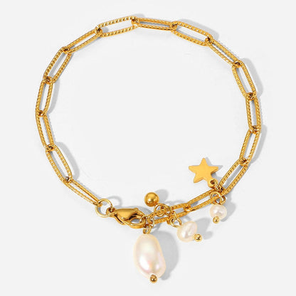 Zoetwaterparel Armband – Klassiek & Chic | Twinolo