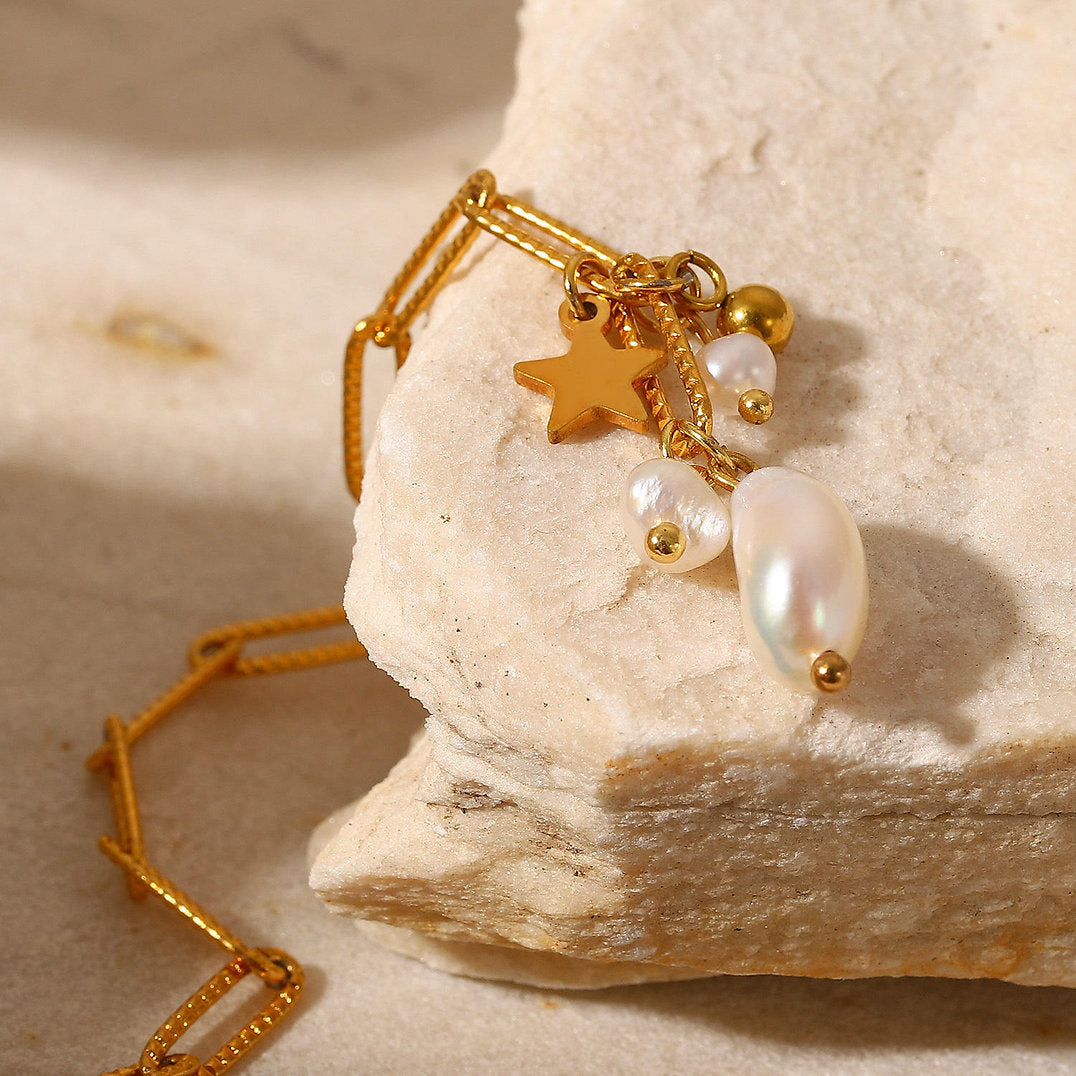 Zoetwaterparel Armband – Klassiek & Chic | Twinolo