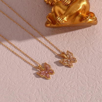 Ketting met Vlinderhanger – Speels & Elegant | Twinolo