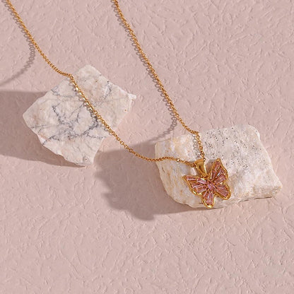 Ketting met Vlinderhanger – Speels & Elegant | Twinolo