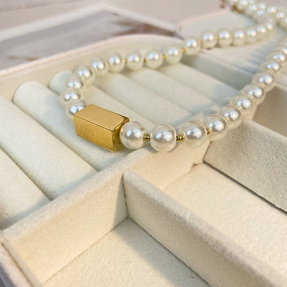 Ketting met Zoetwaterparel – Natuurlijke Elegantie | Twinolo