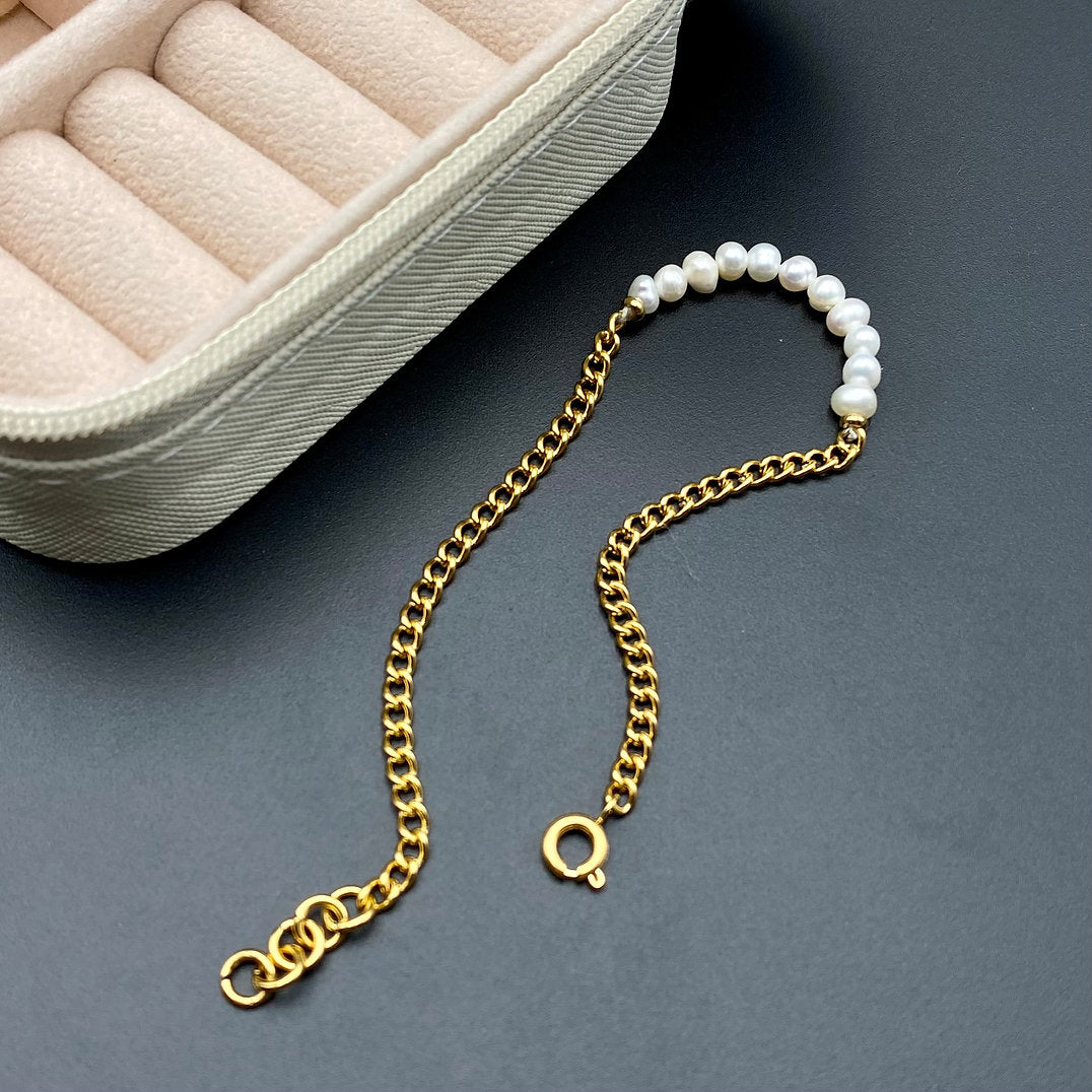 Natural Pearl Bracelet – Subtle Luxury | Twinolo
