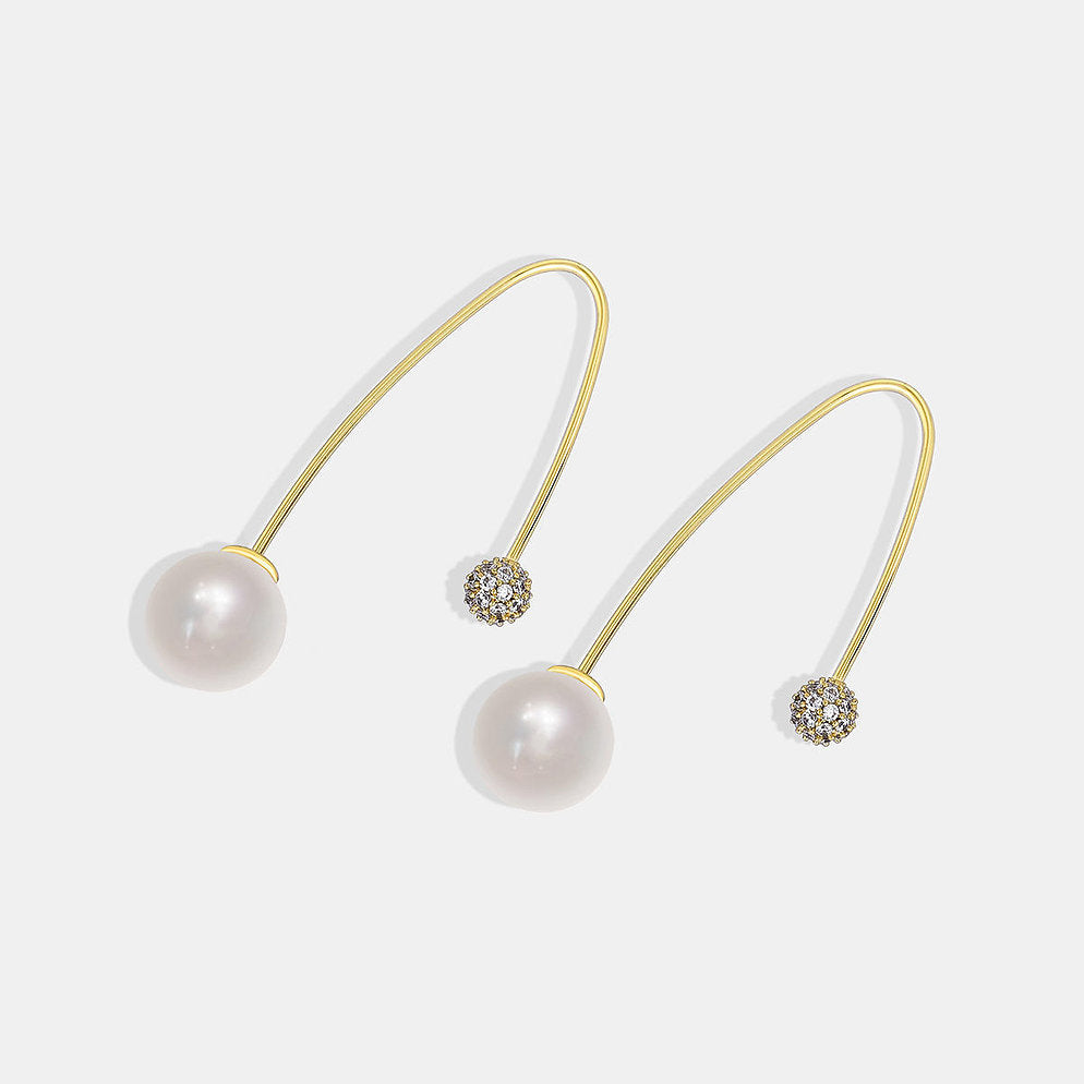 Boucles d'oreilles perles et brillance - Design intemporel | Twinolo