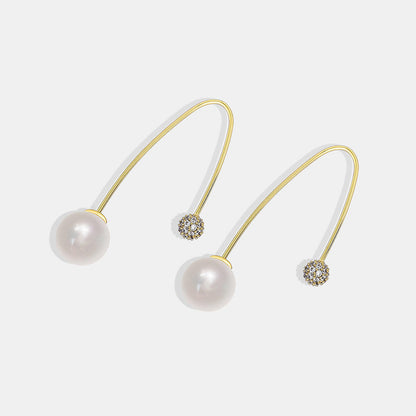 Boucles d'oreilles perles et brillance - Design intemporel | Twinolo