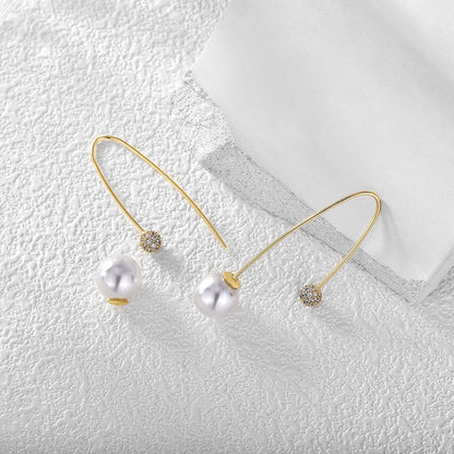 Boucles d'oreilles perles et brillance - Design intemporel | Twinolo