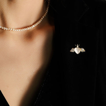 Broche - Elegante Broche met Kristallen | Twinolo