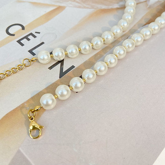 Ketting met Zoetwaterparel – Natuurlijke Elegantie | Twinolo