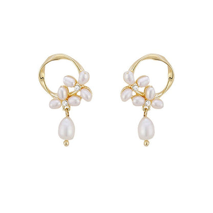 Pearl Hoop Earrings – Classic & Timeless | Twinolo