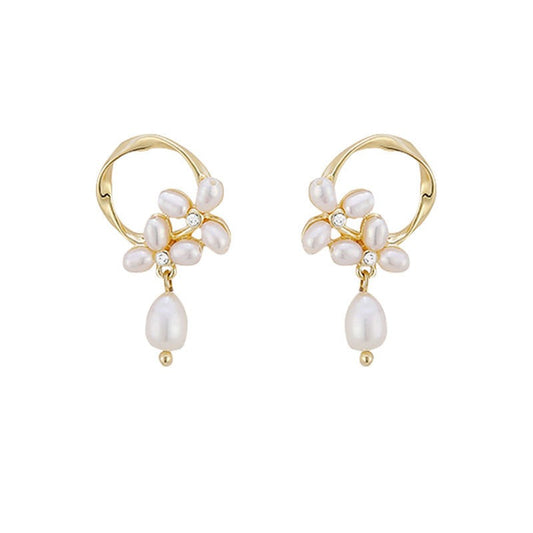 Pearl Hoop Earrings – Classic & Timeless | Twinolo