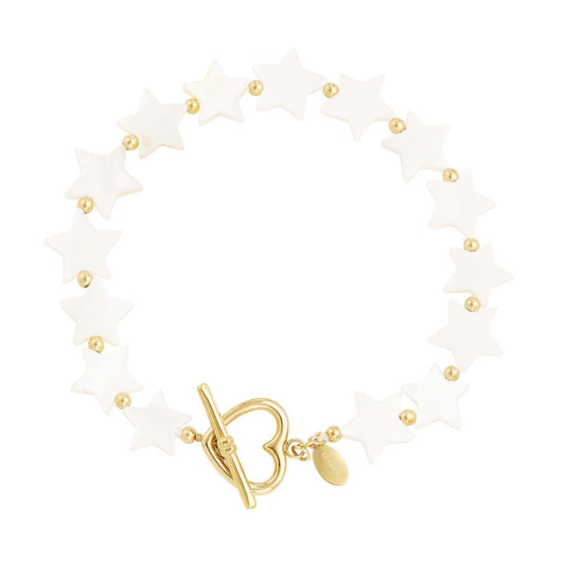 Bracelet Perles Cœurs – Doux & Significatif | Twinolo