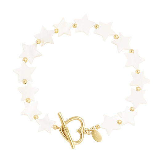 Bracelet Perles Cœurs – Doux & Significatif | Twinolo