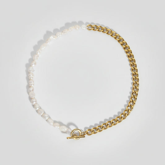 Fijne Ketting met Zoetwaterparels – Klassiek Design | Twinolo