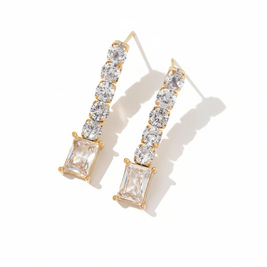 Statement Oorbellen met Zirkonia – Elegant & Stralend | Twinolo