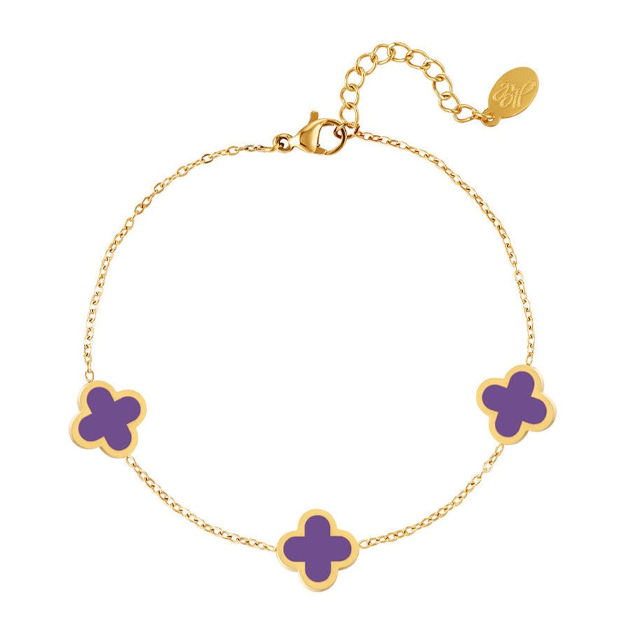 Armband met Drie Klavertjes – Symbool van Geluk | Twinolo