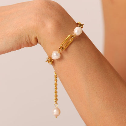 Parelarmband – Natuurlijke Elegantie met Zoetwaterparels | Twinolo