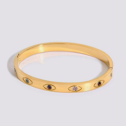 Bangle met Oogmotief – Beschermend & Stijlvol | Twinolo